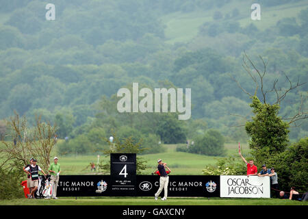 Golf - The Celtic Manor Wales Open 2008 - Round Three - The Celtic Manor Resort Stock Photo