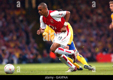 Soccer - AXA FA Cup - Final - Arsenal v Southampton. Gilberto Silva, Arsenal Stock Photo