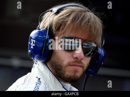 Formula One Motor Racing - French Grand Prix - Practice Day - Magny Cours Stock Photo