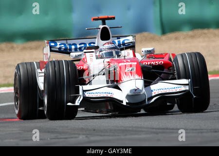 Formula One Motor Racing - French Grand Prix - Qualifying - Magny Cours Stock Photo