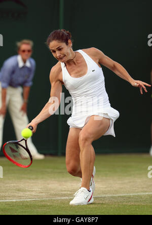 Tennis - Wimbledon Championships 2008 - Day Three - The All England Club Stock Photo