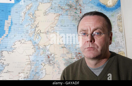 Jake Molloy, general secretary of the Offshore Industry Liaison Committee (OILC), which was set up in the wake of the Piper Alpha disaster, in Nairn. Stock Photo
