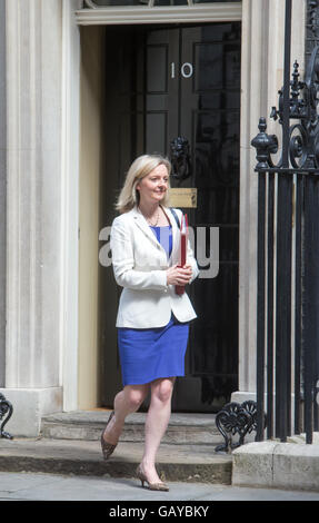 Liz Truss, Lord Chancellor and Secretary of State for Justice, arriving ...