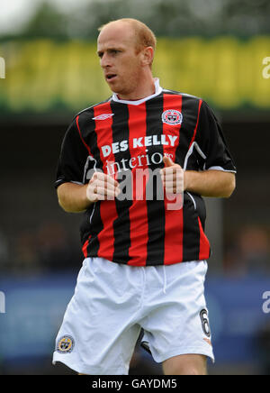 Carl Ruffer Soccer - UEFA InterToto Cup - FC Rhyl v Bohemians. Carl James Ruffer ...