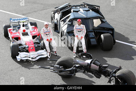 Formula One Motor Racing - British Grand Prix - Paddock Day - Silverstone Stock Photo