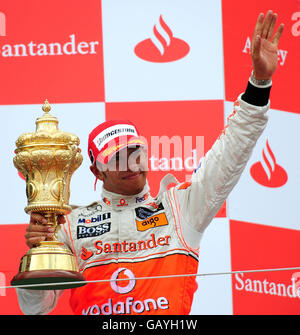 Formula One Motor Racing - British Grand Prix - Race - Silverstone Stock Photo