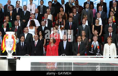 Soccer - UEFA European Championship 2008 - Final - Germany v Spain - Ernst Happel Stadium Stock Photo