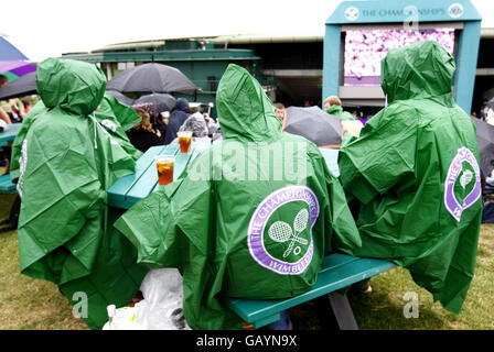 Tennis - Wimbledon Championships 2008 - Day Nine - The All England Club Stock Photo