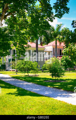 The Edison & Ford Winter Estates in Fort Myers, FL Stock Photo