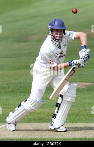 Cricket - Liverpool Victoria County Championship - Division Two - Day Two - Warwickshire v Gloucestershire - Edgbaston Stock Photo