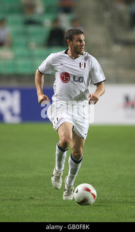 Soccer - Friendly - Ulsan Hyundai v Fulham - Big Crown Stadium Stock Photo