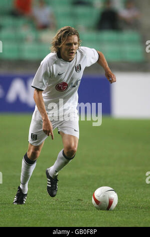 Soccer - Friendly - Ulsan Hyundai v Fulham - Big Crown Stadium Stock Photo