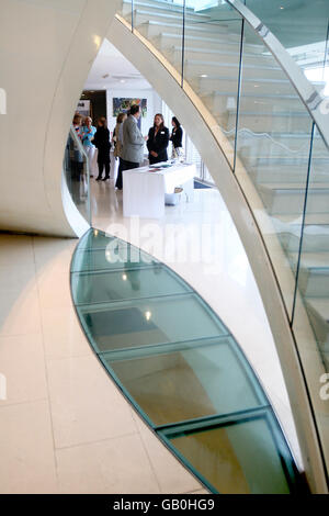 Horse Racing - Grandstand Redevelopment - Epsom Downs Racecourse Stock Photo