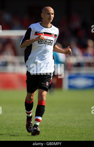 Soccer - Friendly - Ebbsfleet United v Charlton Athletic - Stonebridge Road. Jonjo Shelvey, Charlton Athletic Stock Photo