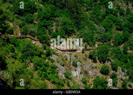 Paiva walkways in Arouca, Portugal, Europe Stock Photo