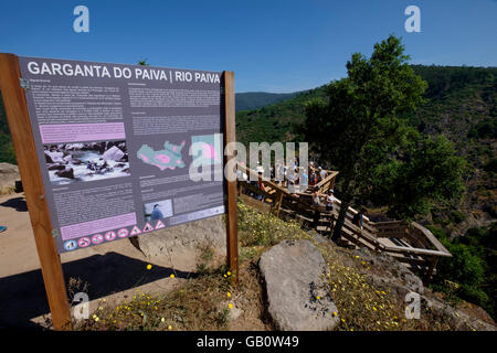 Paiva walkways in Arouca, Portugal, Europe Stock Photo