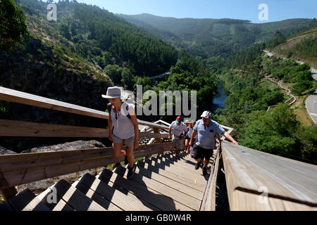 Paiva walkways in Arouca, Portugal, Europe Stock Photo