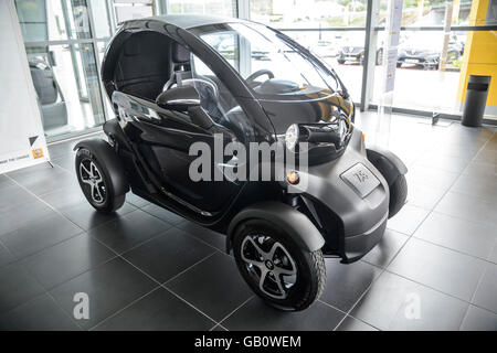 Renault Twizy electric car Stock Photo