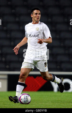 Soccer - Friendly - Milton Keynes Dons v Sheffield Wednesday - Stadium:mk. Luke Howell, Milton Keynes Dons Stock Photo