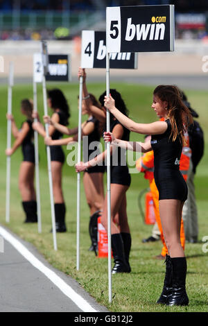 Moto - bwin.com British Motorcycle Grand Prix - Race - Donington Park Stock Photo