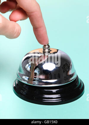 Ring bell Stock Photo