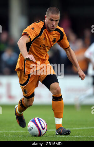 Soccer - Friendly - Hereford United v Wolverhampton Wanderers - Edgar Street Athletic Ground Stock Photo