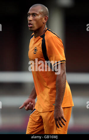 Soccer - Friendly - Hereford United v Wolverhampton Wanderers - Edgar Street Athletic Ground Stock Photo