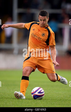 Soccer - Friendly - Hereford United v Wolverhampton Wanderers - Edgar Street Athletic Ground Stock Photo