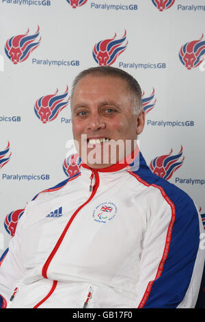 Paralympics GB 2008 Photocall - Birmingham National Indoor Arena. Paul Pollock, Basketball Stock Photo