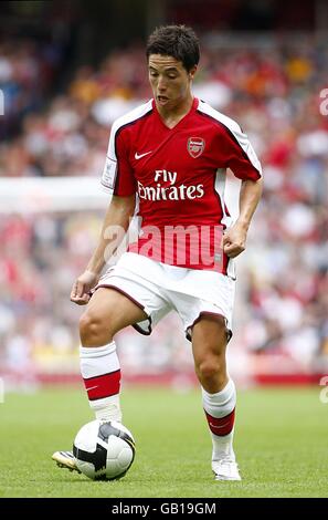 Soccer - The Emirates Cup - Arsenal v Real Madrid - Emirates Stadium. Samir Nasri, Arsenal Stock Photo