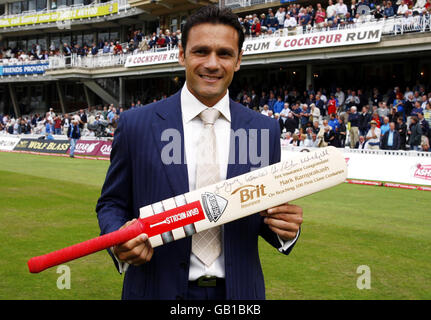 Cricket - Mark Ramprakash Presentation - The Brit Oval Stock Photo