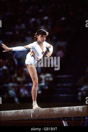 Gymnastics - Los Angeles Olympic Games Stock Photo