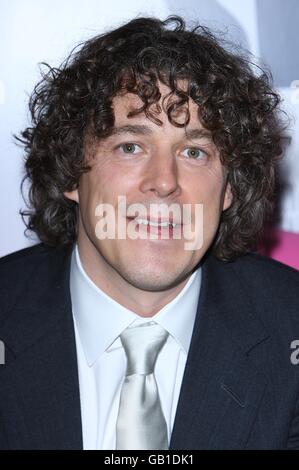 Alan Davies arrives for the UK premiere of Angus, Thongs and Perfect Snogging at the Empire Leicester Square, London, WC2. Stock Photo