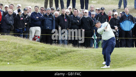 South Africa's Ernie Els on the 10th during Round Three of the Open Championship at the Royal Birkdale Golf Club, Southport. Stock Photo