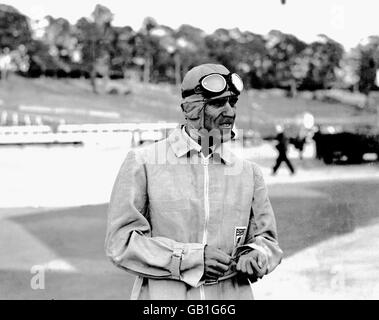 Motor Racing. Tazio Nuvolari Stock Photo