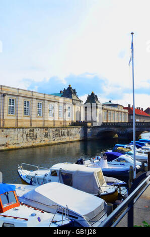 Amalienborg Palace Stock Photo