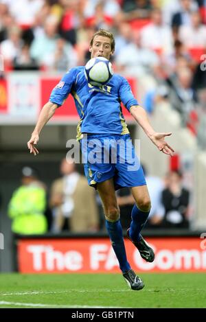 Soccer - Community Shield - Portsmouth v Manchester United - Wembley Stadium. Peter Crouch, Portsmouth Stock Photo