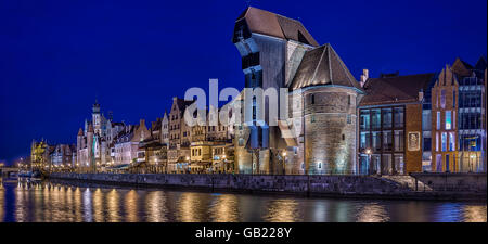 Poland, Gdansk, skyline, general view Stock Photo