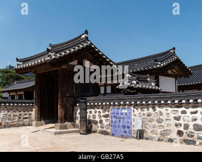 Namsangol Hanok Village in Seoul, Südkorea, Asien Namsangol Hanok Village in Seoul, South Korea, Asia Stock Photo