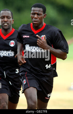 Soccer - FA Barclaycard Premiership - Charlton Press Day. Chris Bart-Williams, Charlton Stock Photo