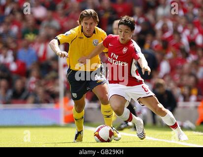 Soccer - Barclays Premier League - Arsenal v West Bromwich Albion - Emirates Stadium Stock Photo