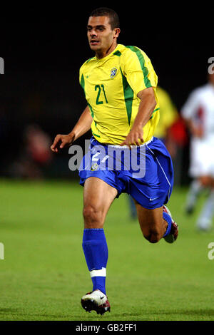 Soccer - FIFA Confederations Cup 2003 - Group B - Brazil v USA. Ilan, Brazil Stock Photo