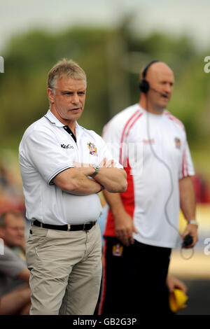 Rugby League - Engage Super League - Hull Kingston Rovers v Wigan Warrors - Craven Park. Brian Noble, Wigan Warriors head coach Stock Photo