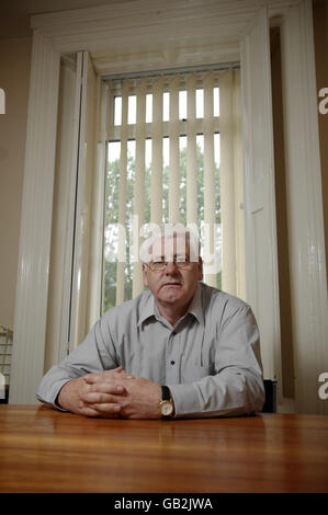 Michael Gallagher, the father of Aiden Gallagher who died in the Omagh terrorist attack. Stock Photo