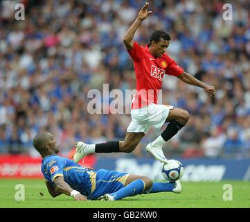 Soccer - Community Shield - Portsmouth v Manchester United - Wembley Stadium Stock Photo