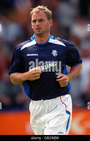 Soccer - Friendly - VFB Auerbach v Glasgow Rangers. Ronald De Boer, Rangers Stock Photo