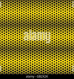 Seamless Honeycomb Pattern Texture Stock Vector