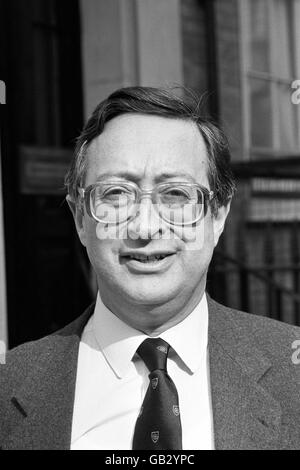 Law and Order - Director of Public Prosecutions - Sir Allan Green - London - 1987 Stock Photo