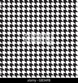 Seamless abstract black and white geometric background Stock Vector