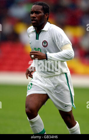 Soccer - International Friendly - Venezuela v Nigeria. Jay-Jay Okocha, Nigeria Stock Photo